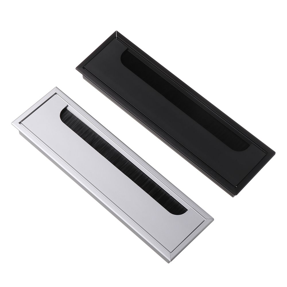 Desk Setup Computer - Aluminum Alloy Grommet Hole Cover Outlet