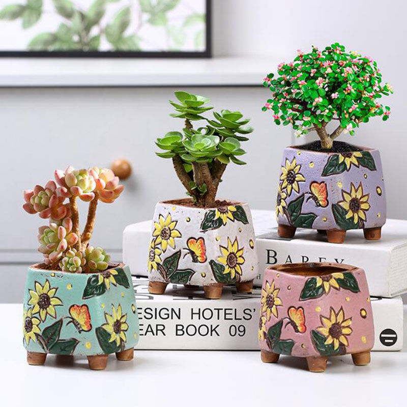 Korean Style Sunflower Pattern - Korean Desk Setup ulasan dan harga