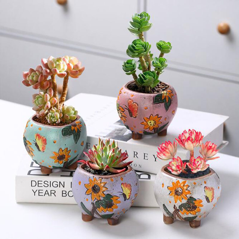 Korean Style Sunflower Pattern - Korean Desk Setup ulasan dan harga