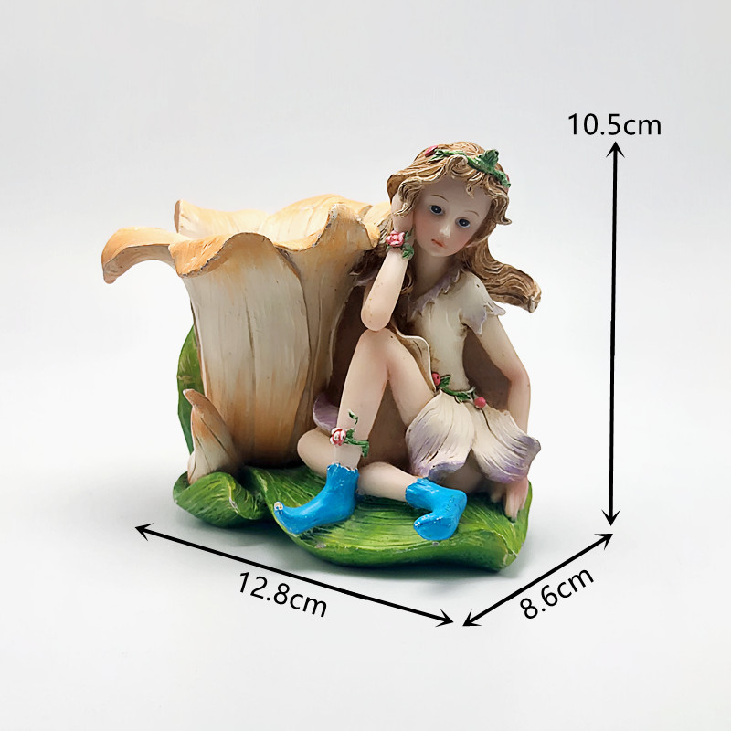 Flower Fairy Vase Cactus Silic - Desk Setup Plant ulasan dan harga