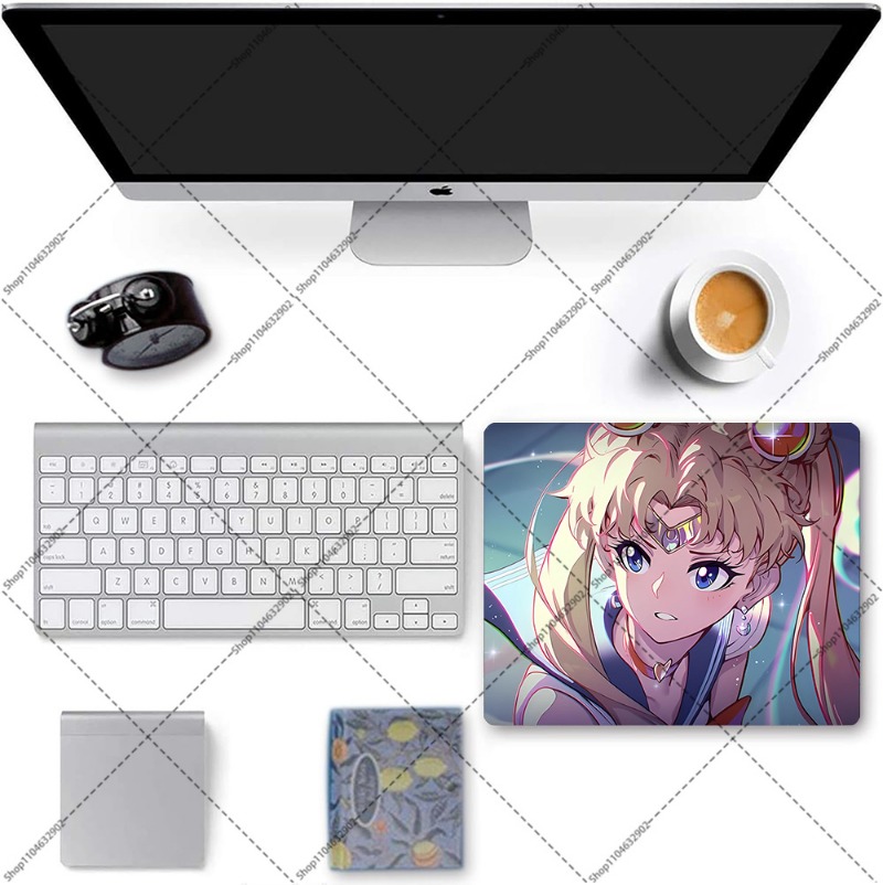 Sailor Moon Kawaii Mouse Pad S - Desk Setup Cute ulasan dan harga