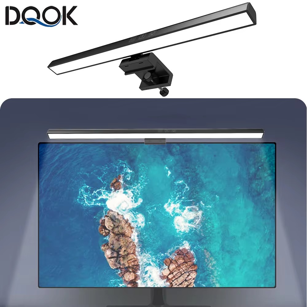 Screen LED Bar Desk Lamp PC Co - Desk Setup Computer ulasan dan harga