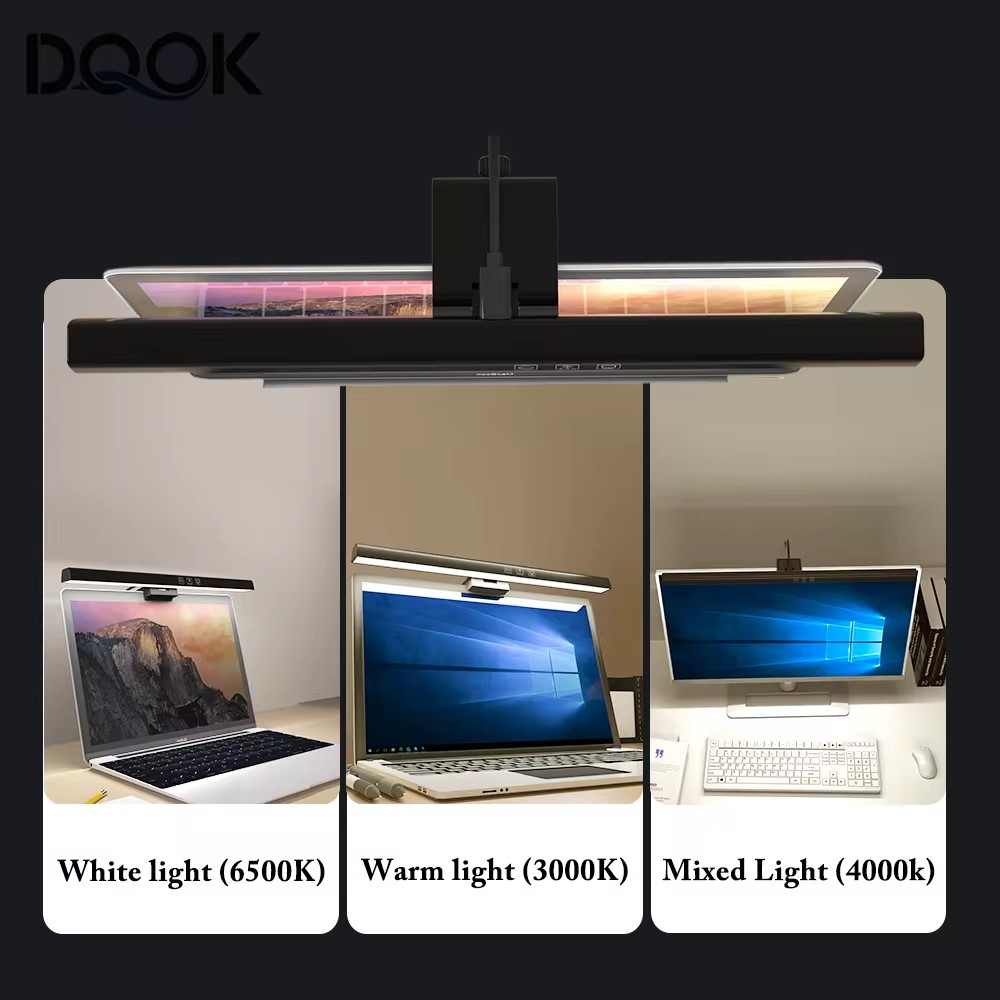 Screen LED Bar Desk Lamp PC Co - Desk Setup Computer ulasan dan harga