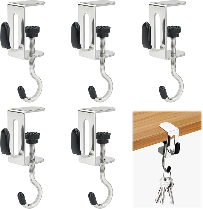 Purse Hook for Table,Anti-Scra - Desk Setup Shelf ulasan dan harga
