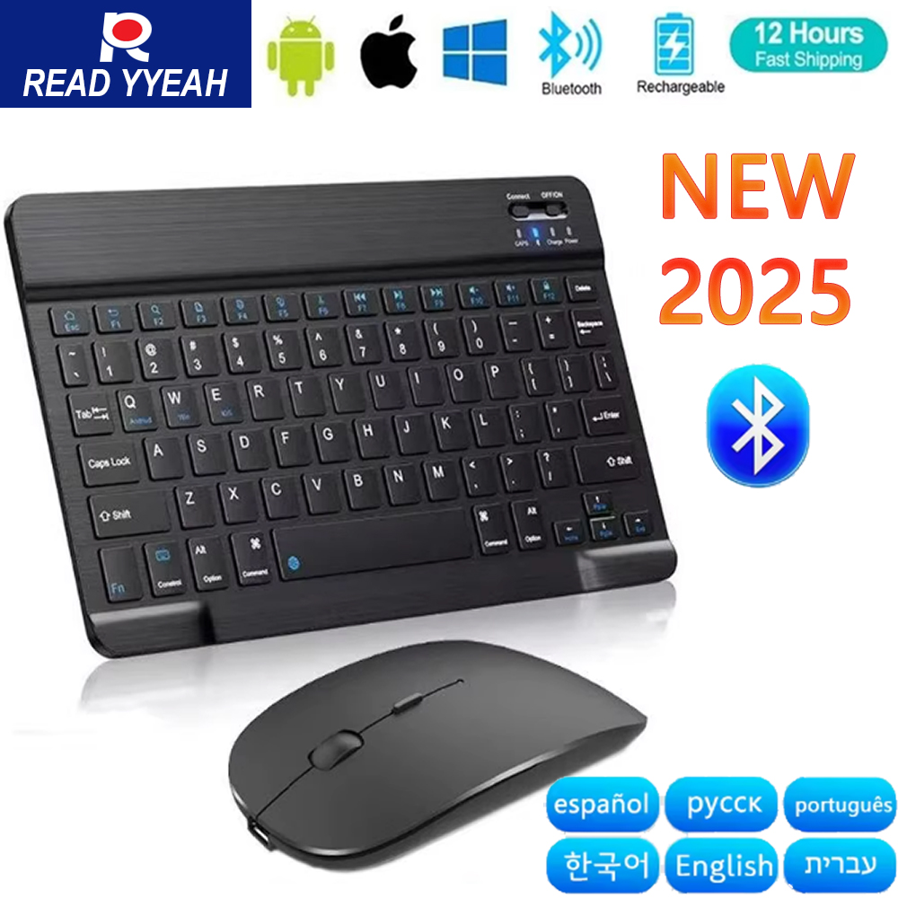 New 2025 Bluetooth Wireless Ke - Desk Setup Ipad ulasan dan harga