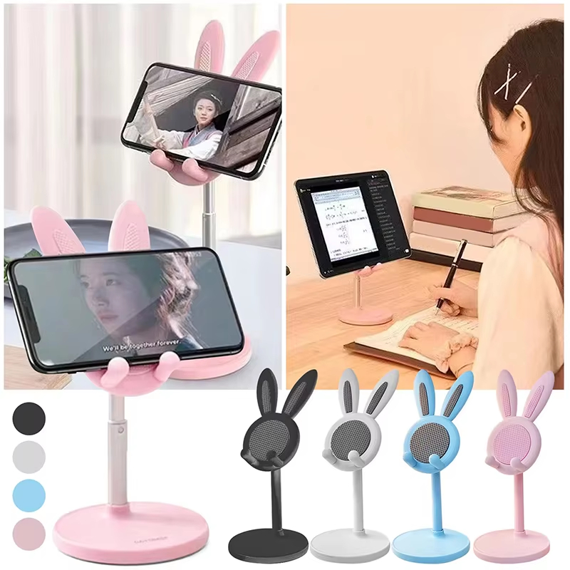 Cute Cartoon Bunny Phone Stand - Desk Setup Ipad ulasan dan harga