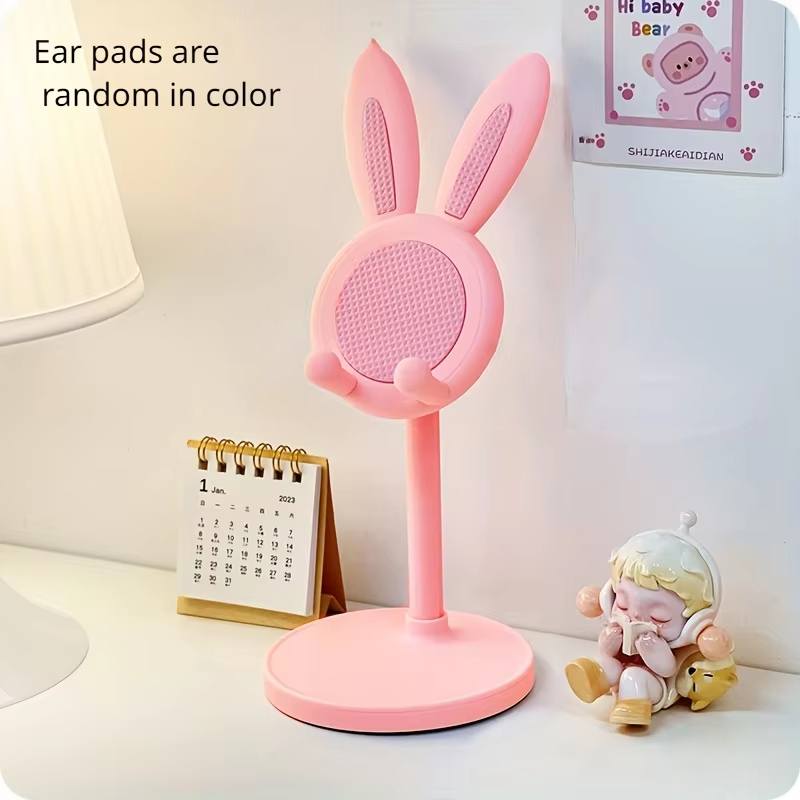 Cute Cartoon Bunny Phone Stand - Desk Setup Ipad ulasan dan harga
