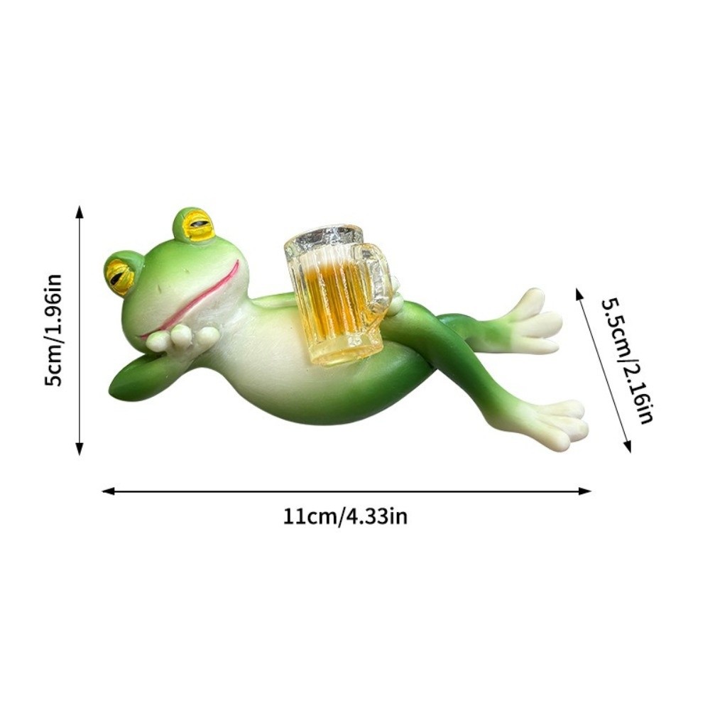 Hanging Flower Pot Edge Frog D - Desk Setup Plant ulasan dan harga