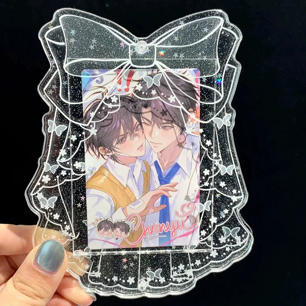 Bow Veil 3 Inch Acrylic Photo  - Korean Desk Setup ulasan dan harga