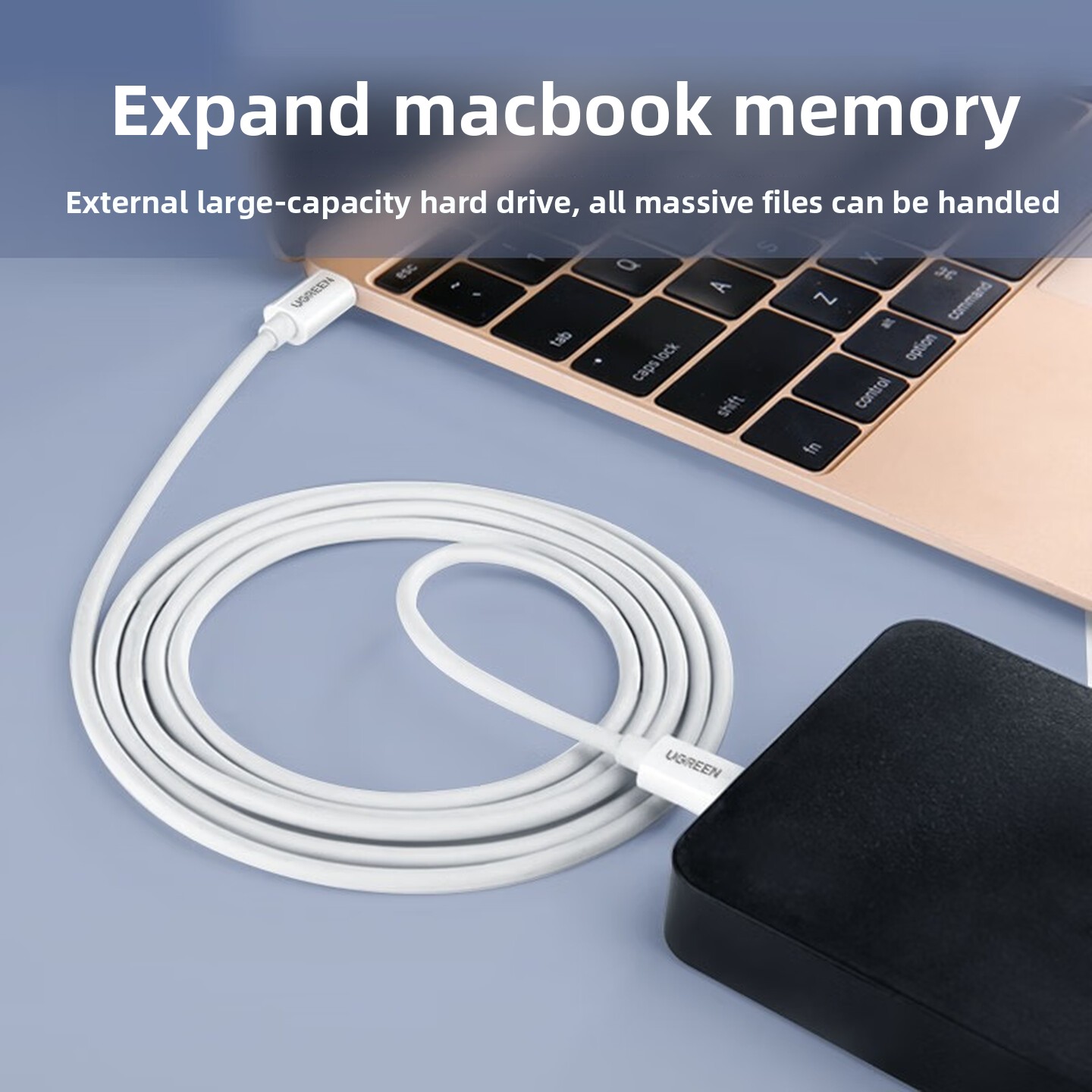 UGREEN USB2.0 Type C To Mini U - Desk Setup Ipad ulasan dan harga