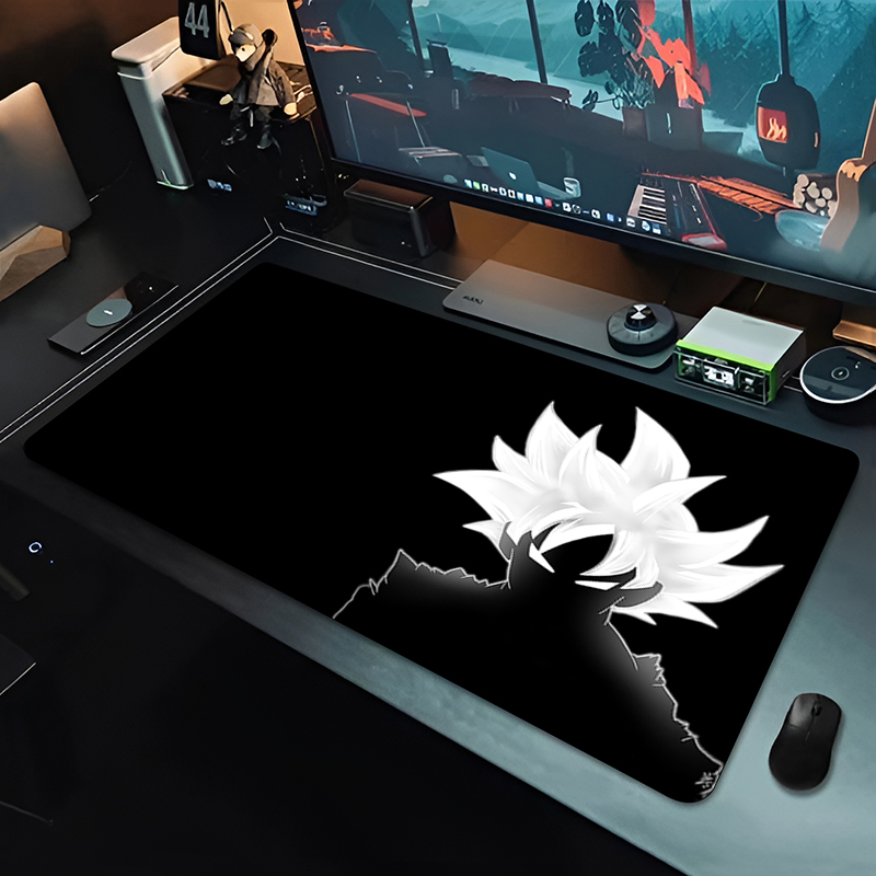 DBZ Black Anime Mouse Pad Drag - Desk Setup Computer ulasan dan harga