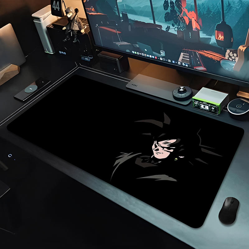 DBZ Black Anime Mouse Pad Drag - Desk Setup Computer ulasan dan harga