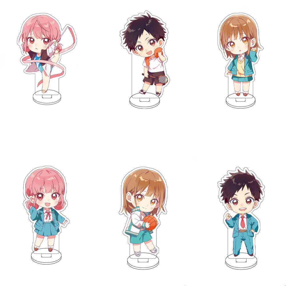 10CM Anime Blue Box Figure Sta - Desk Setup Cute ulasan dan harga
