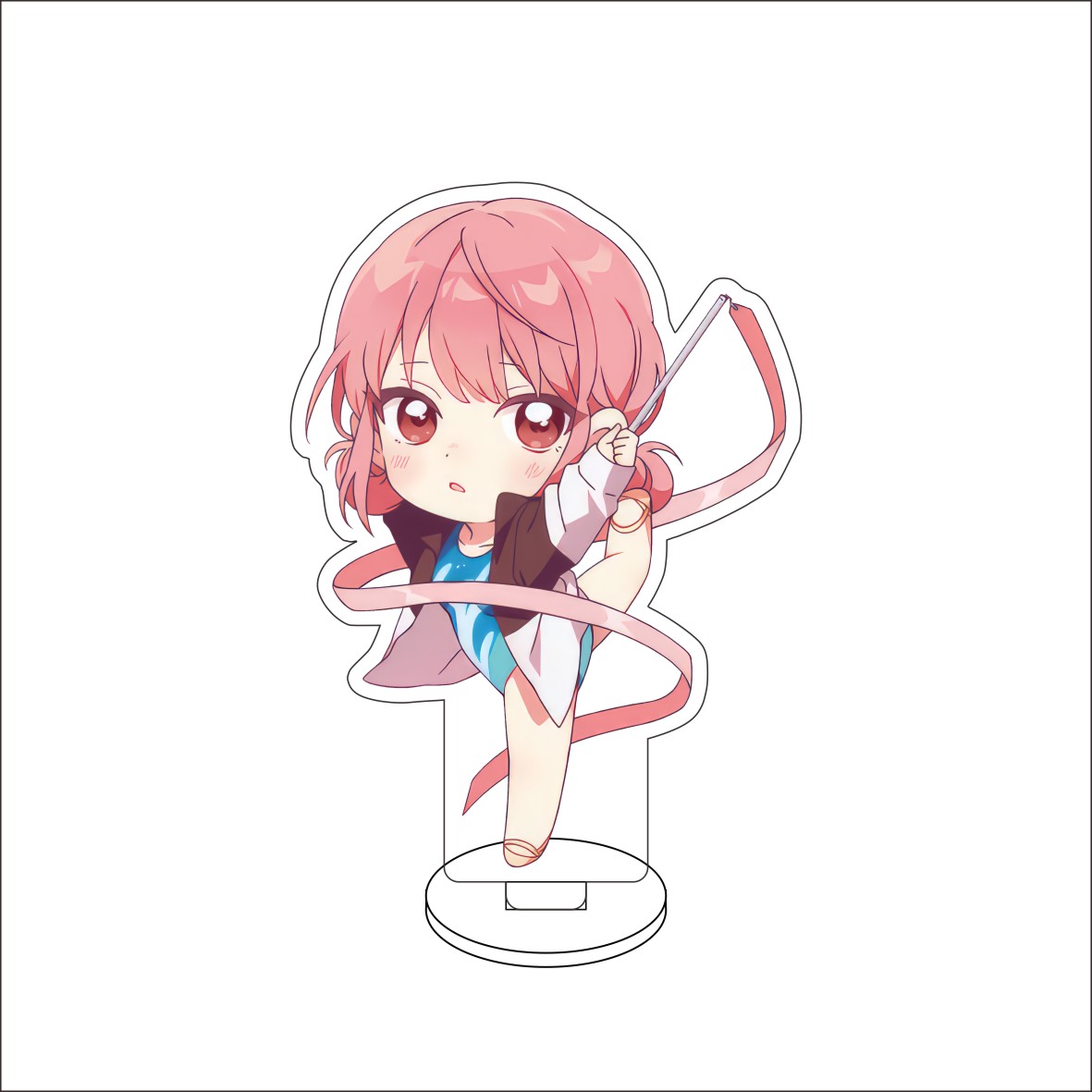 10CM Anime Blue Box Figure Sta - Desk Setup Cute ulasan dan harga