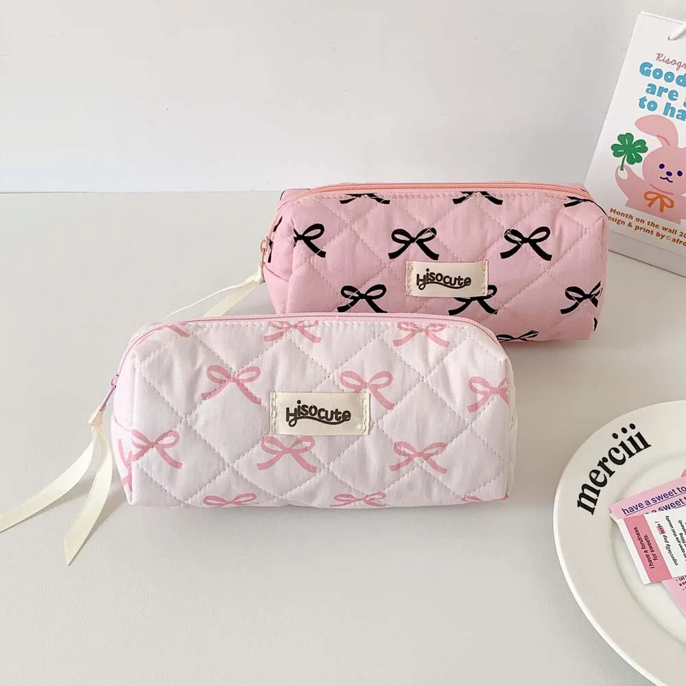 Bowknot Bow Stationery Bag Des - Korean Desk Setup ulasan dan harga