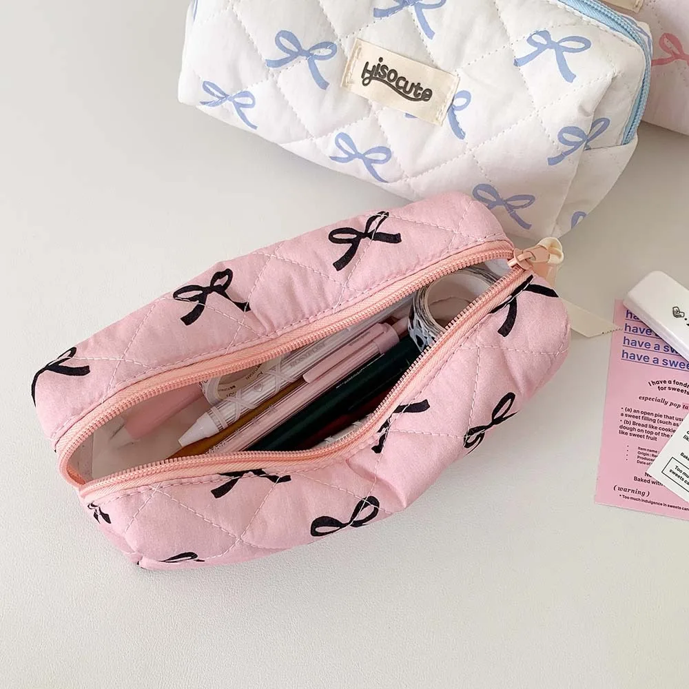 Bowknot Bow Stationery Bag Des - Korean Desk Setup ulasan dan harga