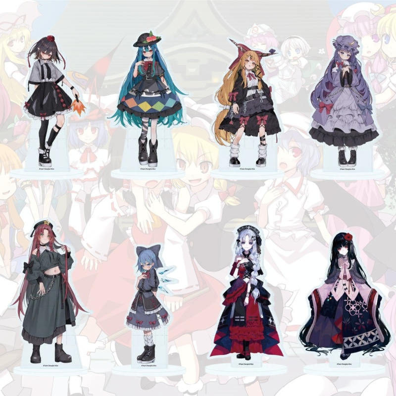 Anime Touhou Project Acrylic S - Desk Setup Plant ulasan dan harga