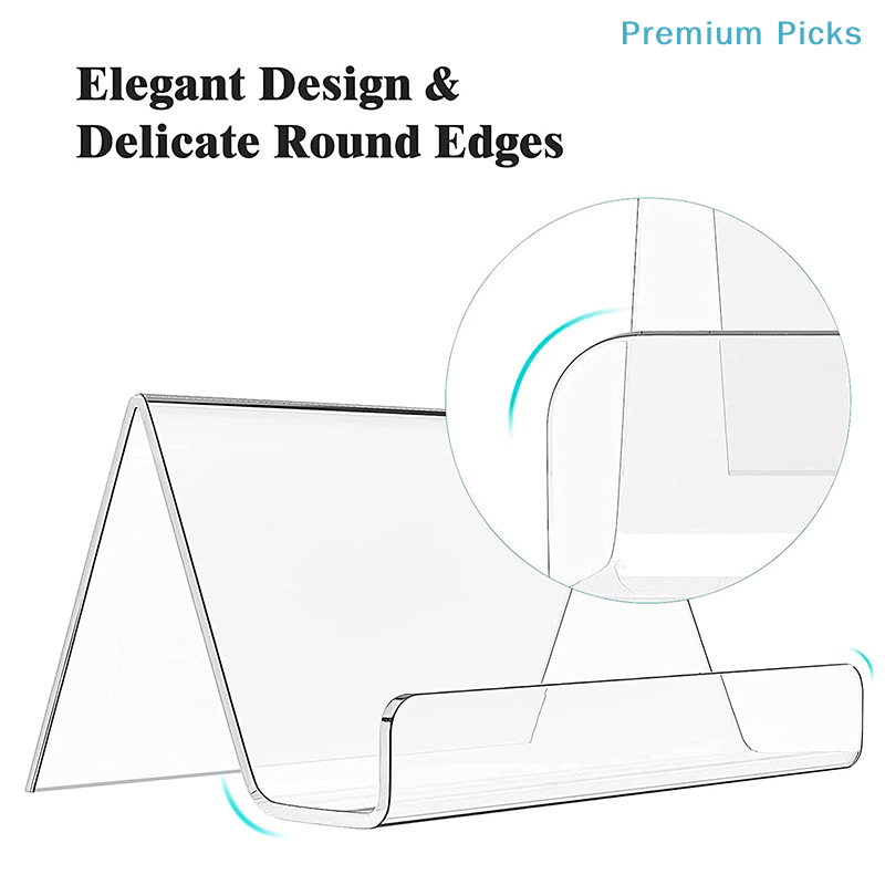 portableTransparent Acrylic De - Desk Setup Shelf ulasan dan harga