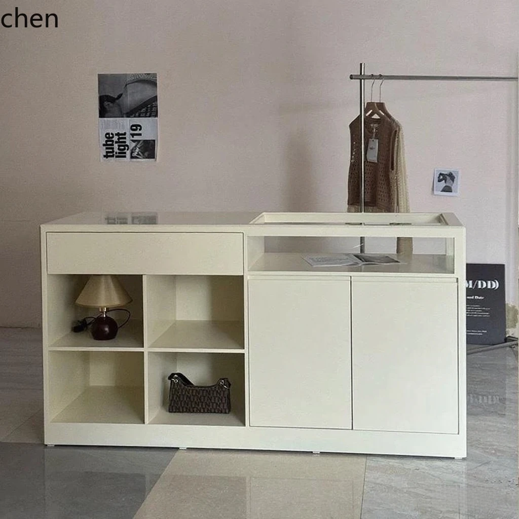 HYS Clothing Store Island Tabl - Desk Setup In Office ulasan dan harga