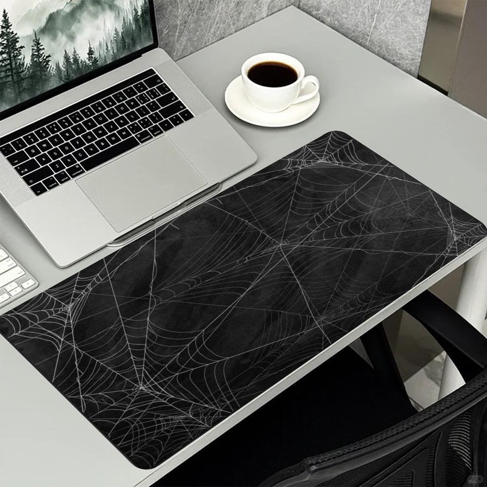 Spooky Dark Spider Web Gothic  - Desk Setup Gaming And Work ulasan dan harga
