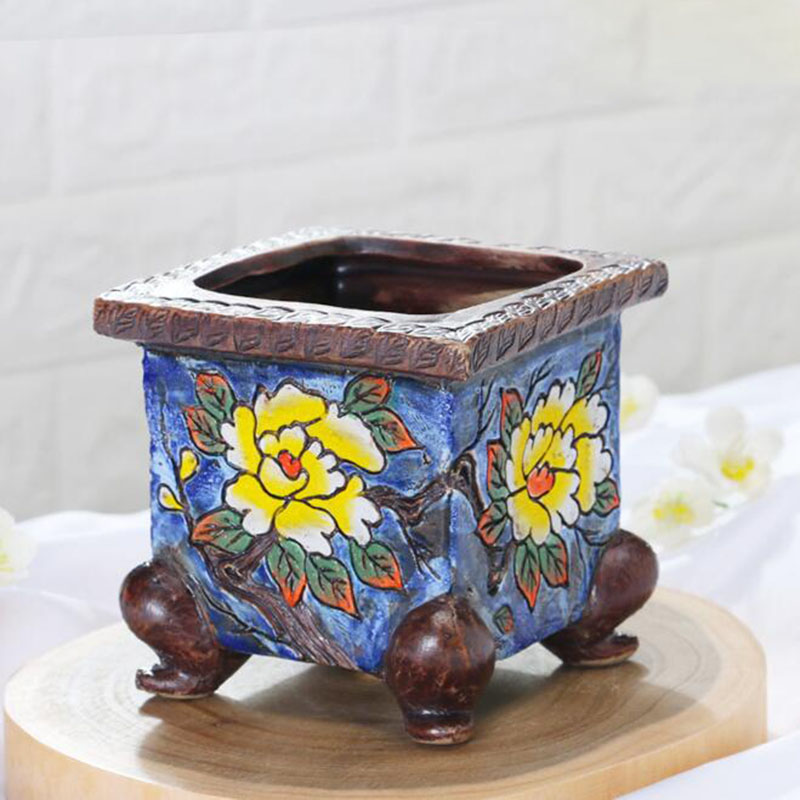 Korean Style Handpainted Flora - Korean Desk Setup ulasan dan harga