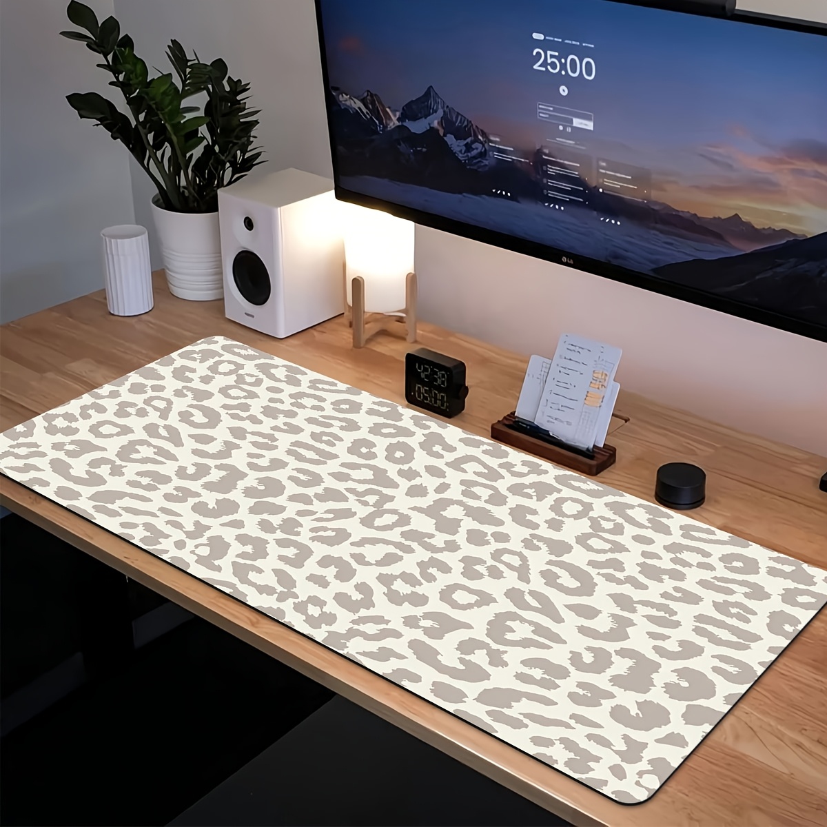 XL/XXL Computer Keyboard and M - Desk Setup Brown ulasan dan harga
