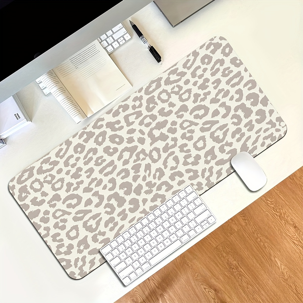 XL/XXL Computer Keyboard and M - Desk Setup Brown ulasan dan harga
