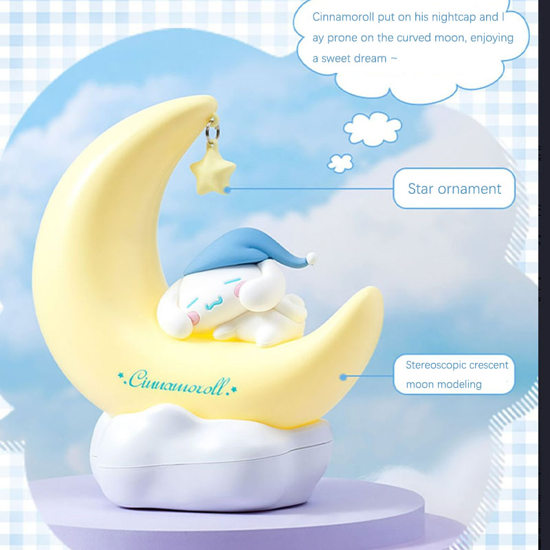 Cinnamoroll Moon Dream LED Nig - Desk Setup Shelf ulasan dan harga
