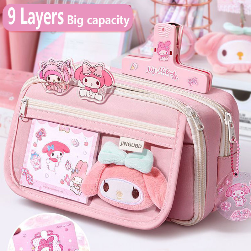 Kawaii Pencil Case DIY Set Cut - Korean Desk Setup ulasan dan harga