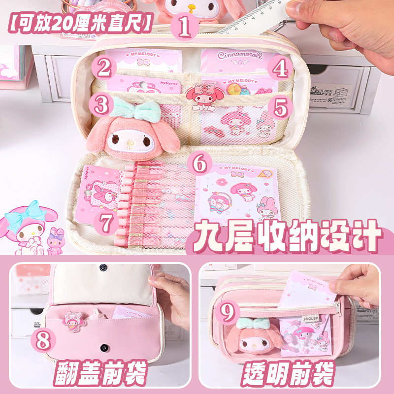 Kawaii Pencil Case DIY Set Cut - Korean Desk Setup ulasan dan harga