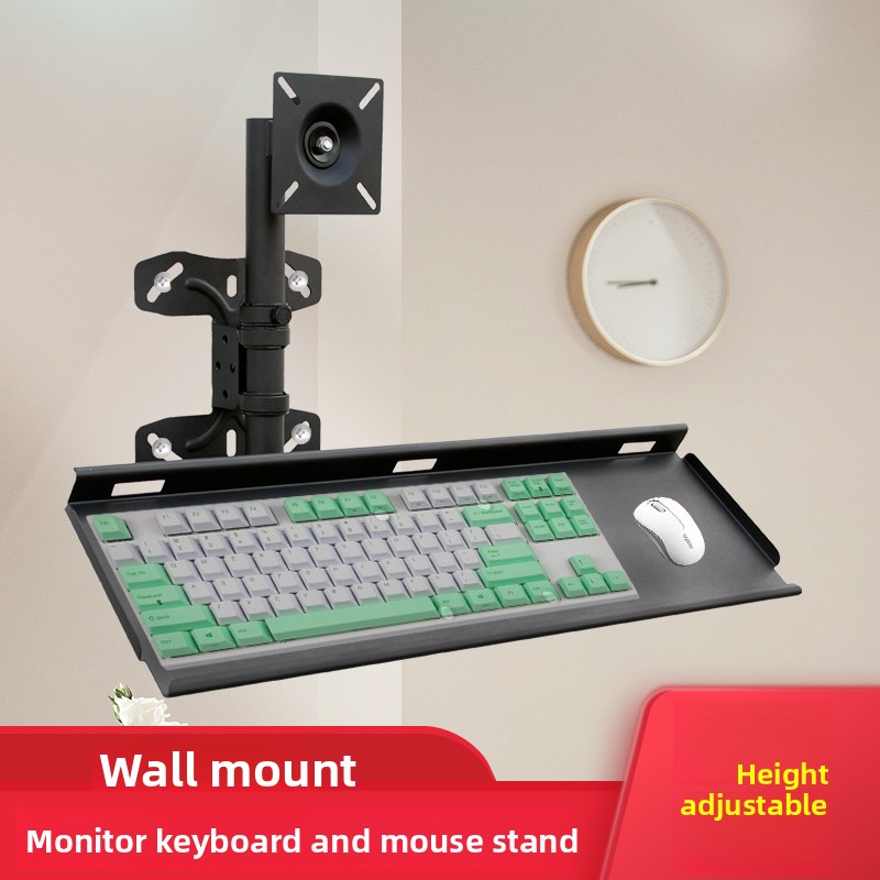 Adjustable Wall Keyboard Tray  - Desk Setup Living Room ulasan dan harga