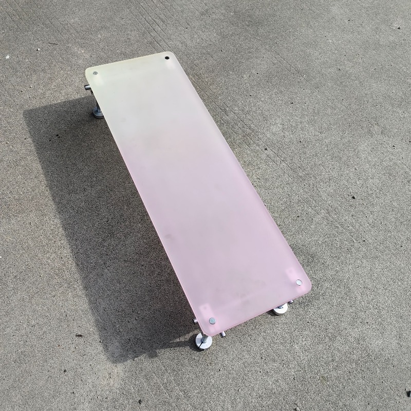 ‌Aesthetic Pink Gradient Acryl - Desk Setup Living Room ulasan dan harga