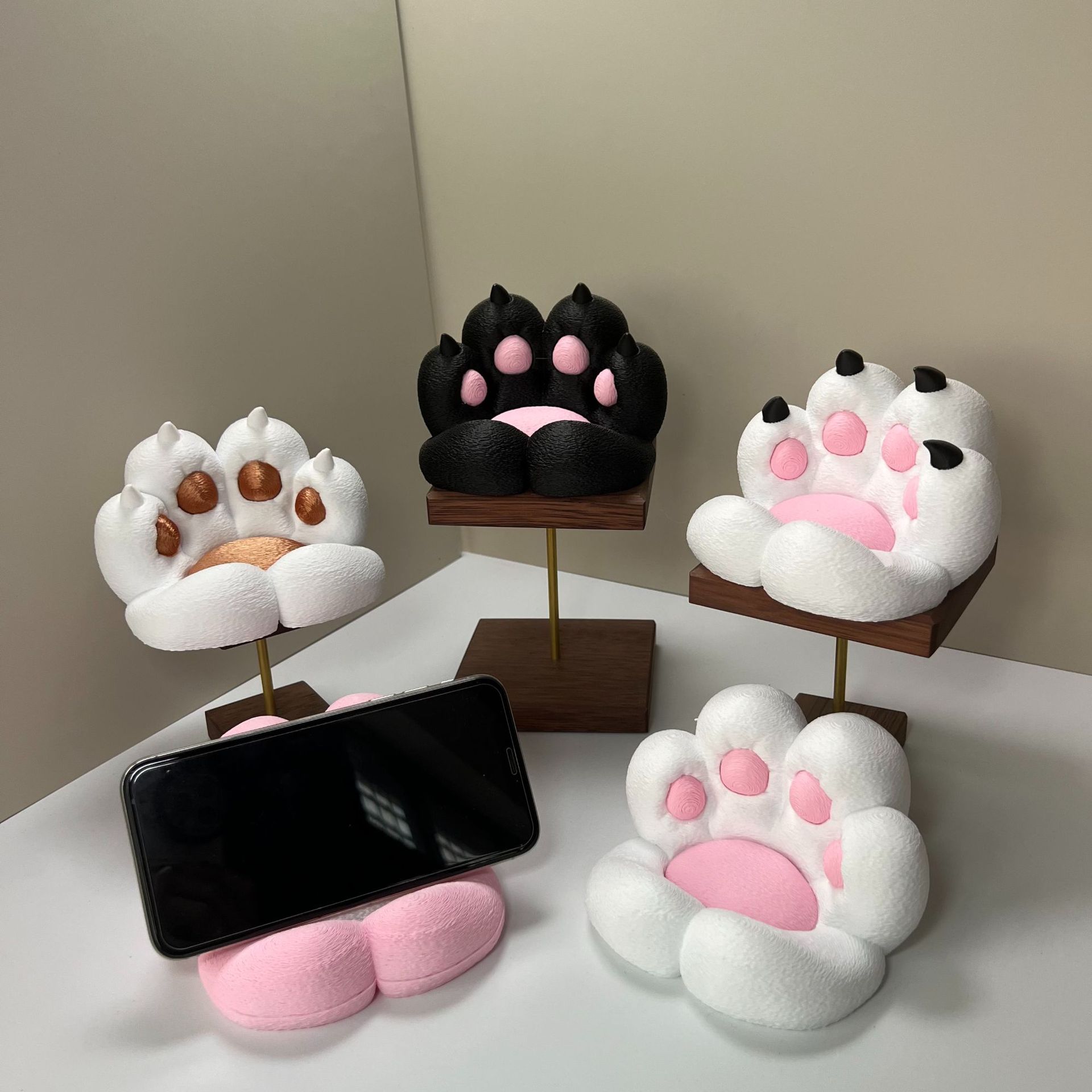 Cute cat paw shaped desk ornam - Desk Setup Cute ulasan dan harga