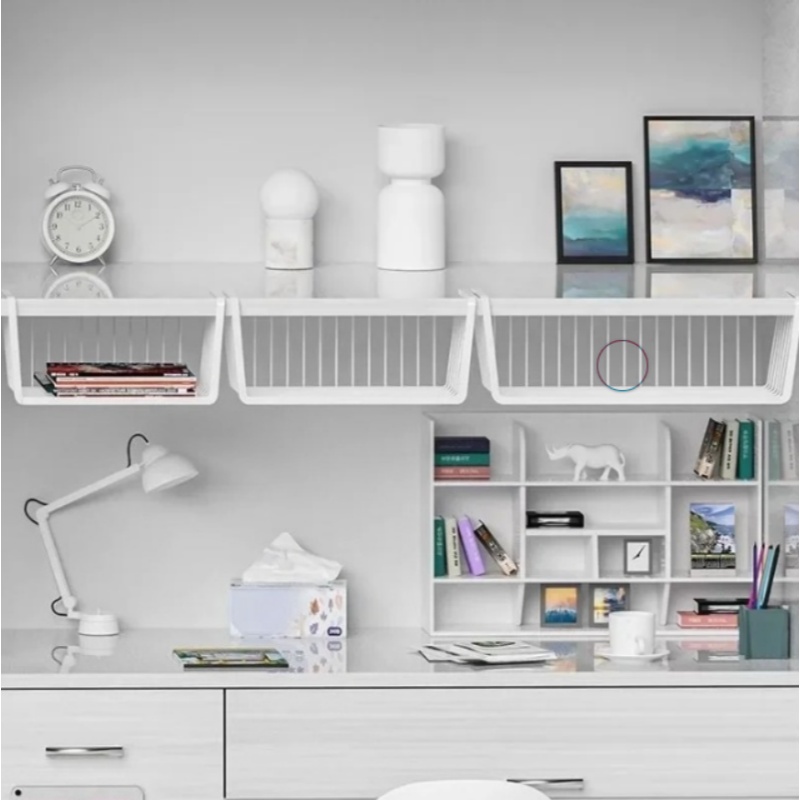 1PC Off-The-Shelf KitchenTiere - Desk Setup Shelf ulasan dan harga