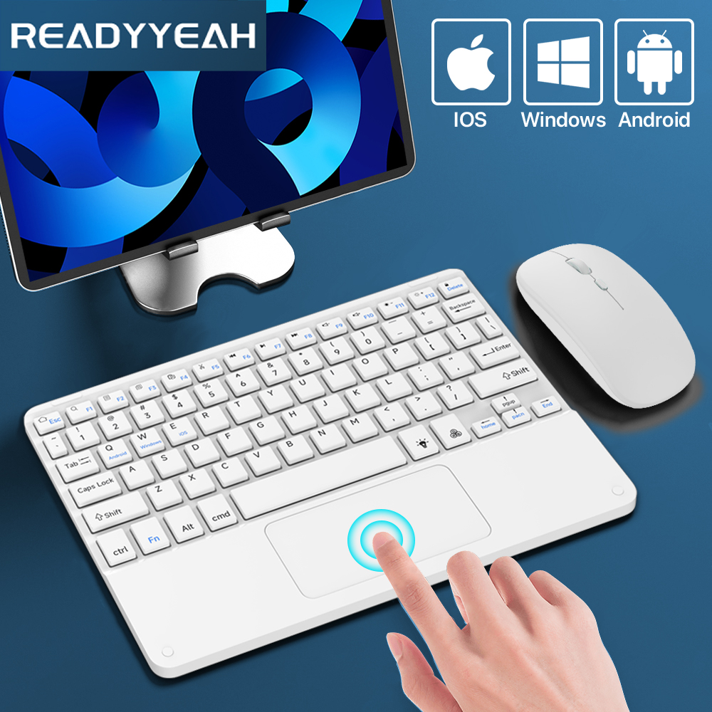 Touchpad Wireless Keyboard and - Desk Setup Ipad ulasan dan harga