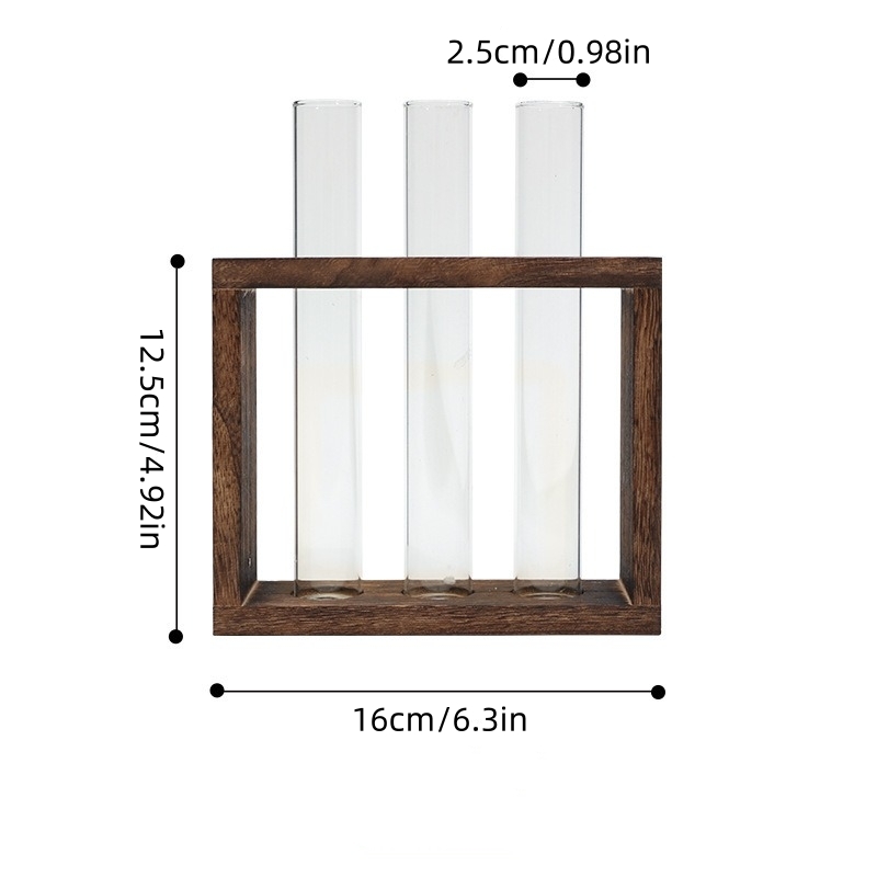 5-Tube Glass Hydroponic Plante - Desk Setup Plant ulasan dan harga