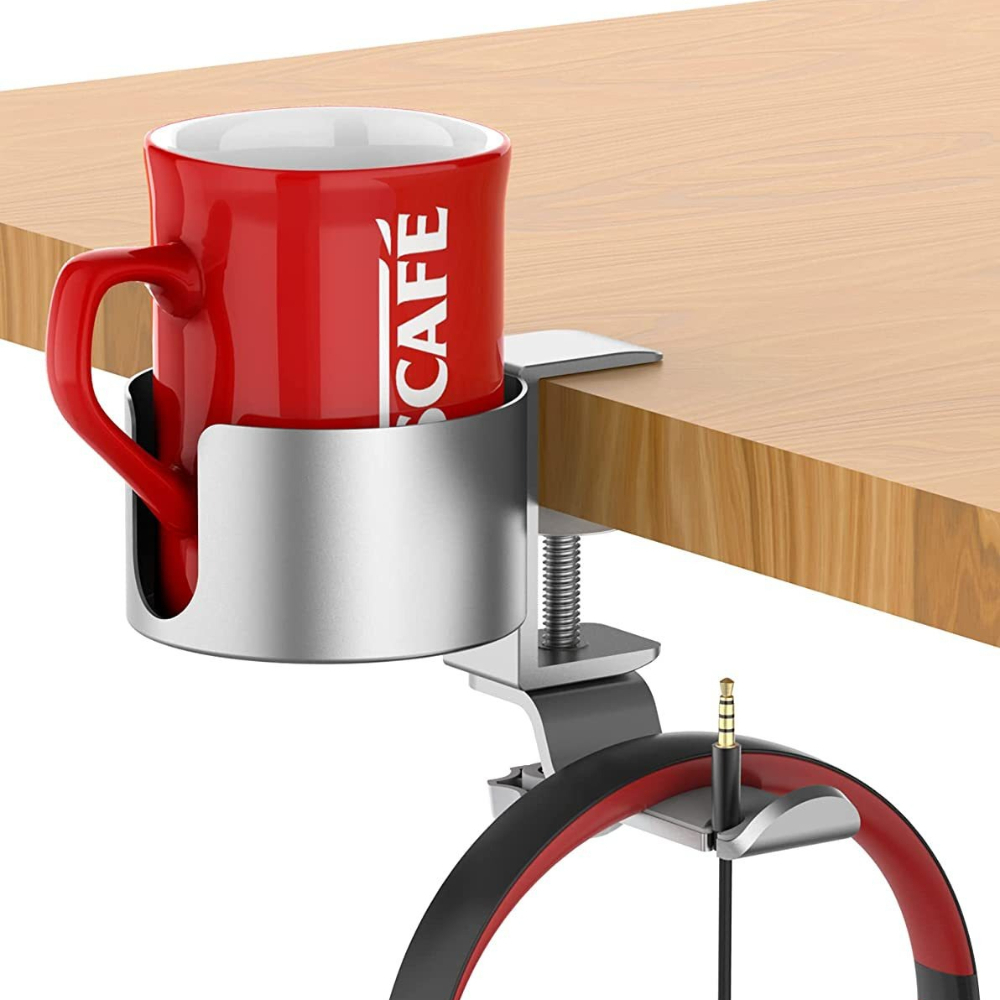 360° Rotating Desk Headphone H - Desk Setup In Office ulasan dan harga