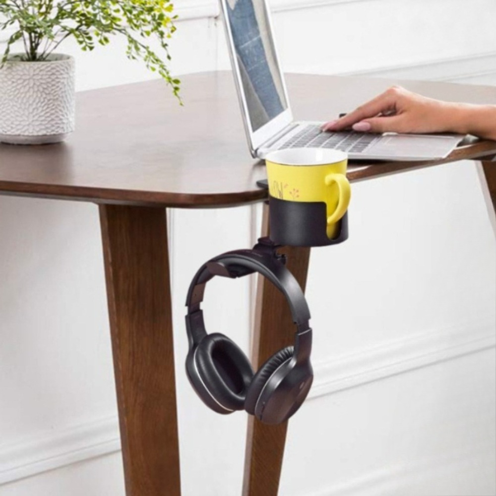 360° Rotating Desk Headphone H - Desk Setup In Office ulasan dan harga