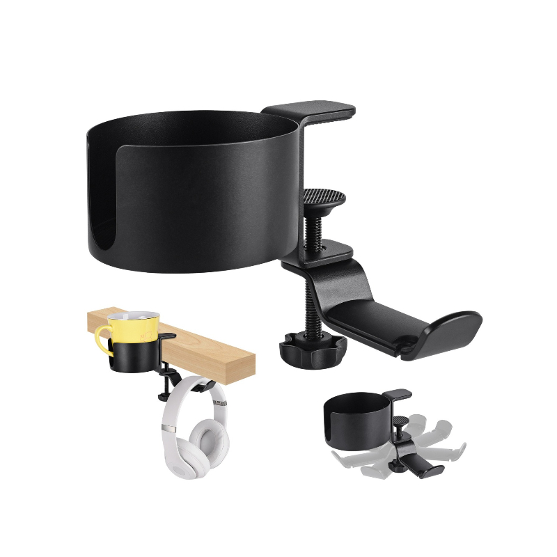 360° Rotating Desk Headphone H - Desk Setup In Office ulasan dan harga