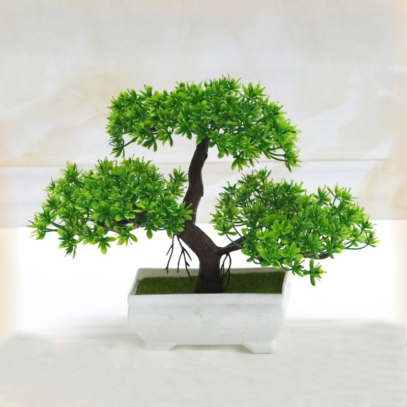 Artificial Bonsai Plastic Bion - Desk Setup Plant ulasan dan harga