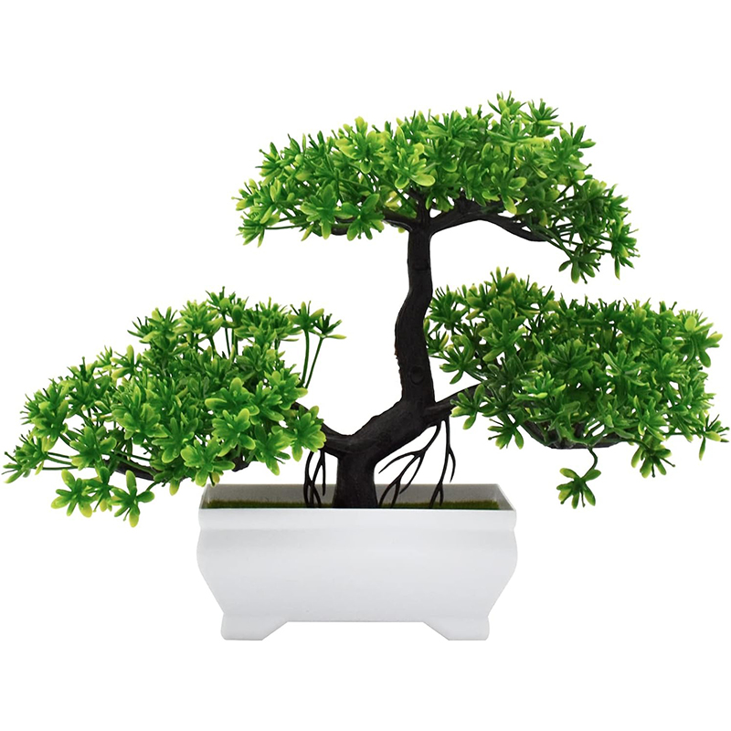 Artificial Bonsai Plastic Bion - Desk Setup Plant ulasan dan harga