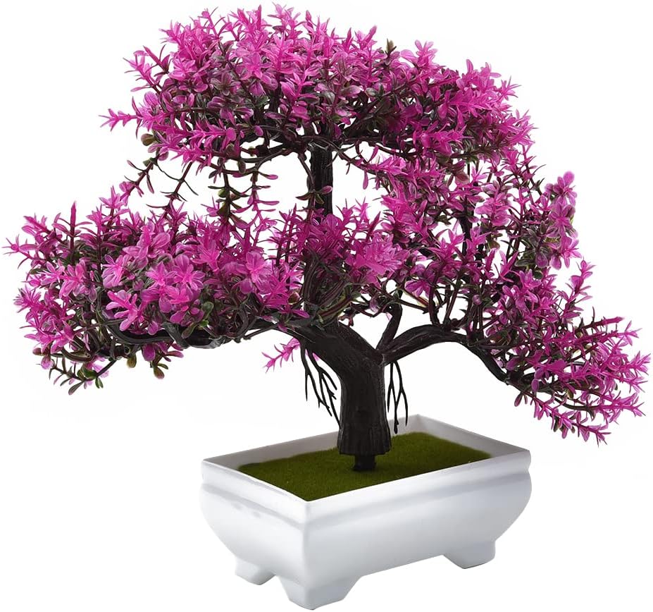 Artificial Plants Bonsai Fake  - Desk Setup Plant ulasan dan harga