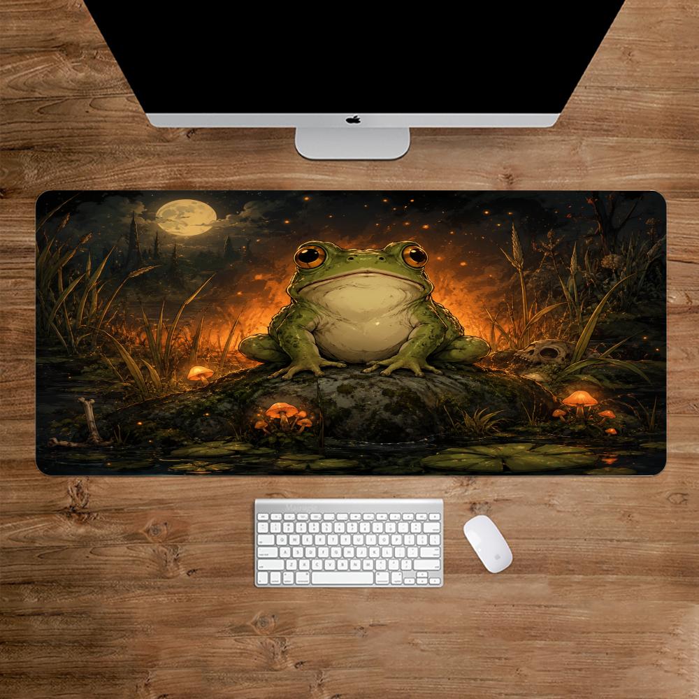 Enchanted Frog Mouse Pad Desk  - Desk Setup Gaming And Work ulasan dan harga
