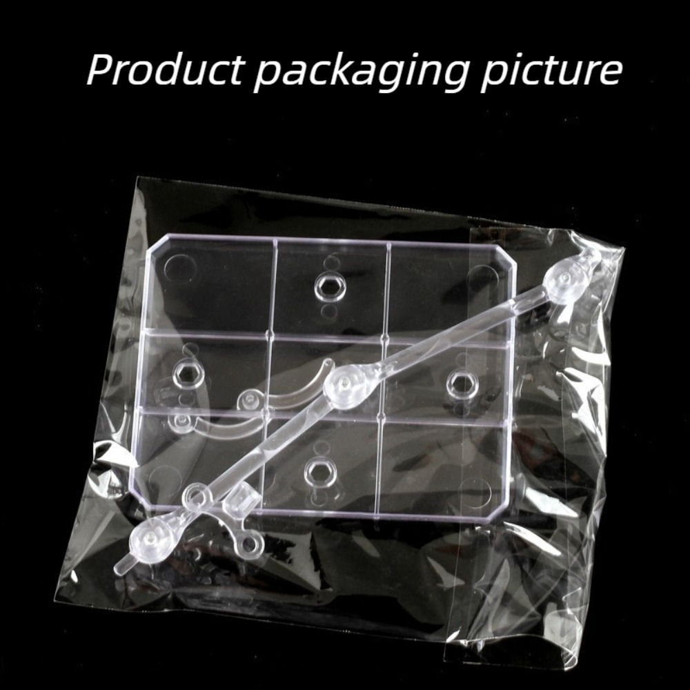 1/3/5/10Pcs Transparent Acryli - Desk Setup Shelf ulasan dan harga