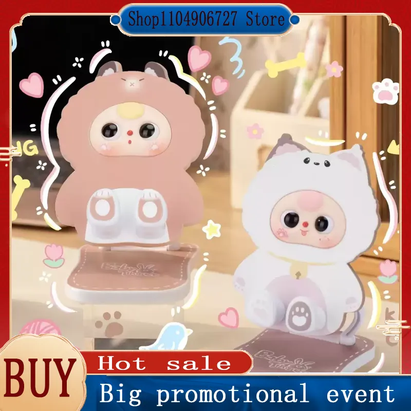 Baby Three Foldable Phone Stan - Desk Setup Cute ulasan dan harga