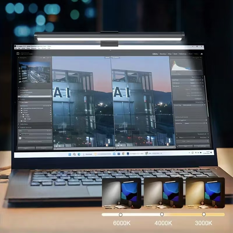 Stepless Dimming Eye-Friendly  - Desk Setup Gaming And Work ulasan dan harga