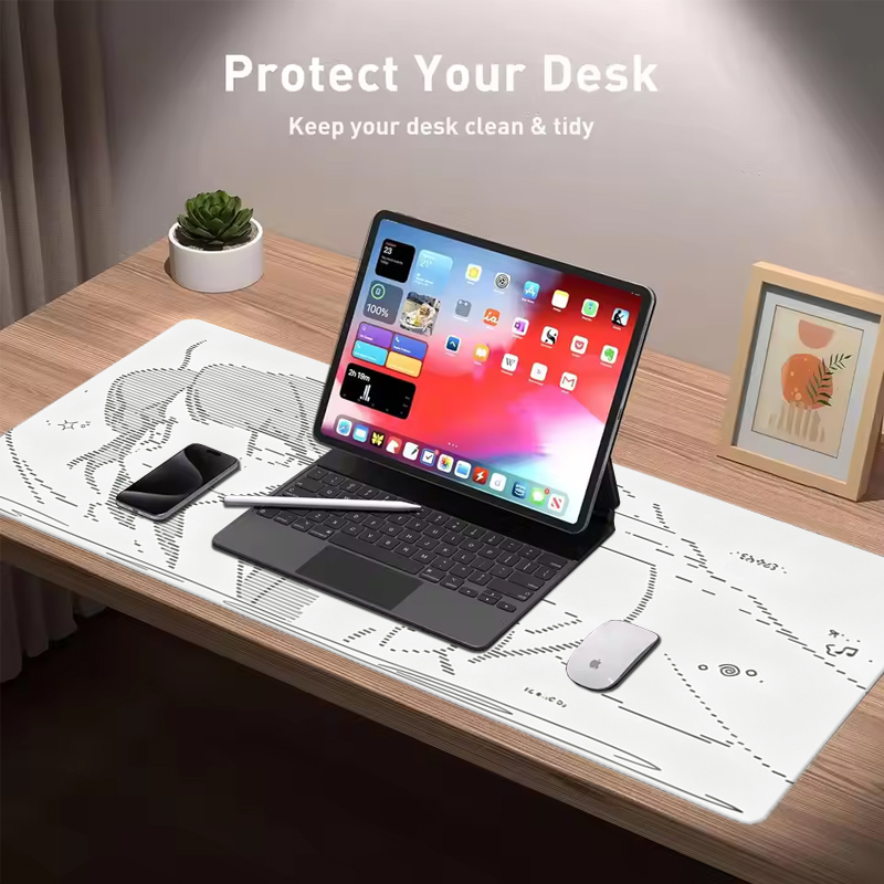 1Pcs Leather Mouse Pad Anime A - Desk Setup Cute ulasan dan harga