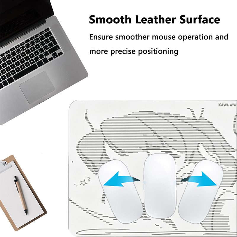1Pcs Leather Mouse Pad Anime A - Desk Setup Cute ulasan dan harga