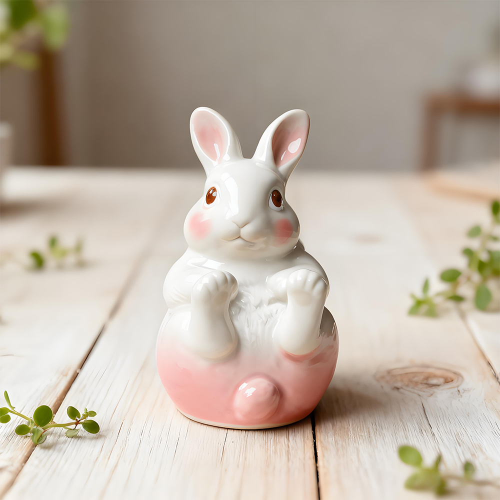 S0284 Cute Bunny Cellphone Sta - Desk Setup Cute ulasan dan harga