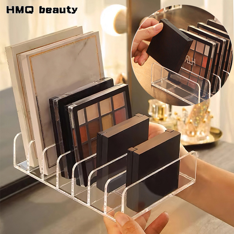 7-Compartment  Makeup Organize - Desk Setup Shelf ulasan dan harga